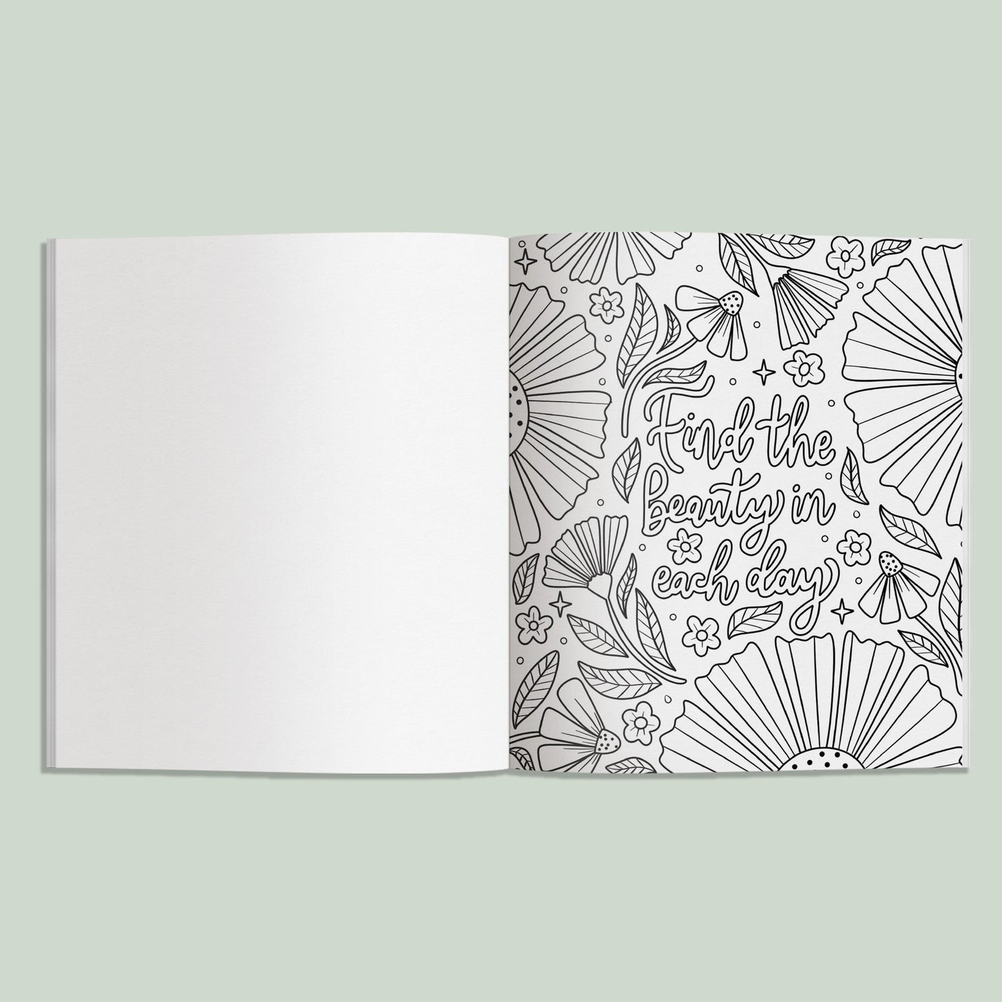 Embrace the Beauty Adult Coloring Book