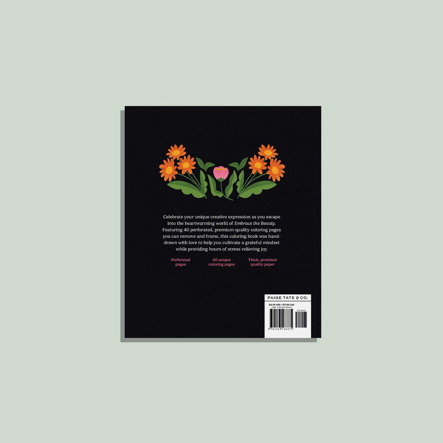 Embrace the Beauty Adult Coloring Book