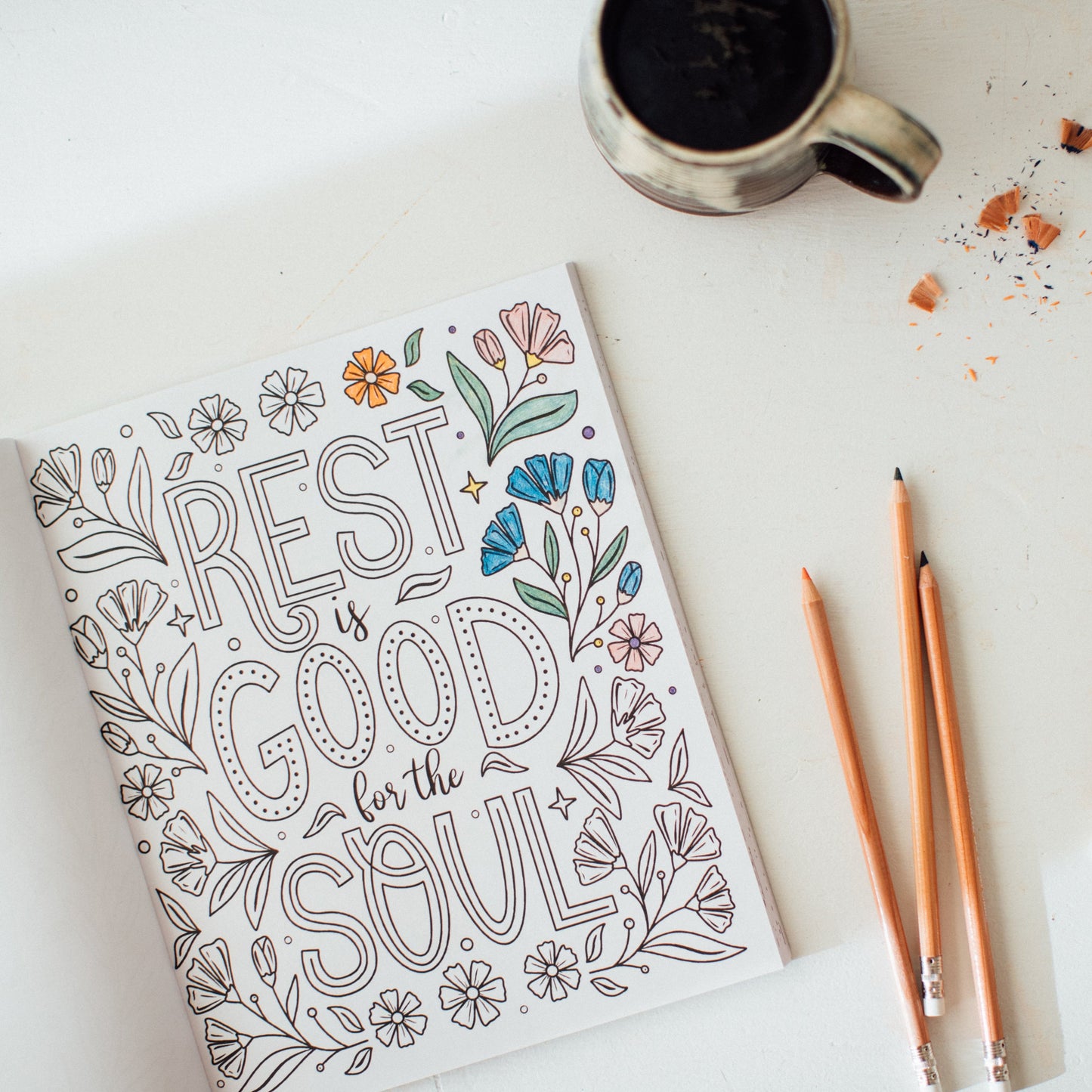 Embrace the Beauty Adult Coloring Book
