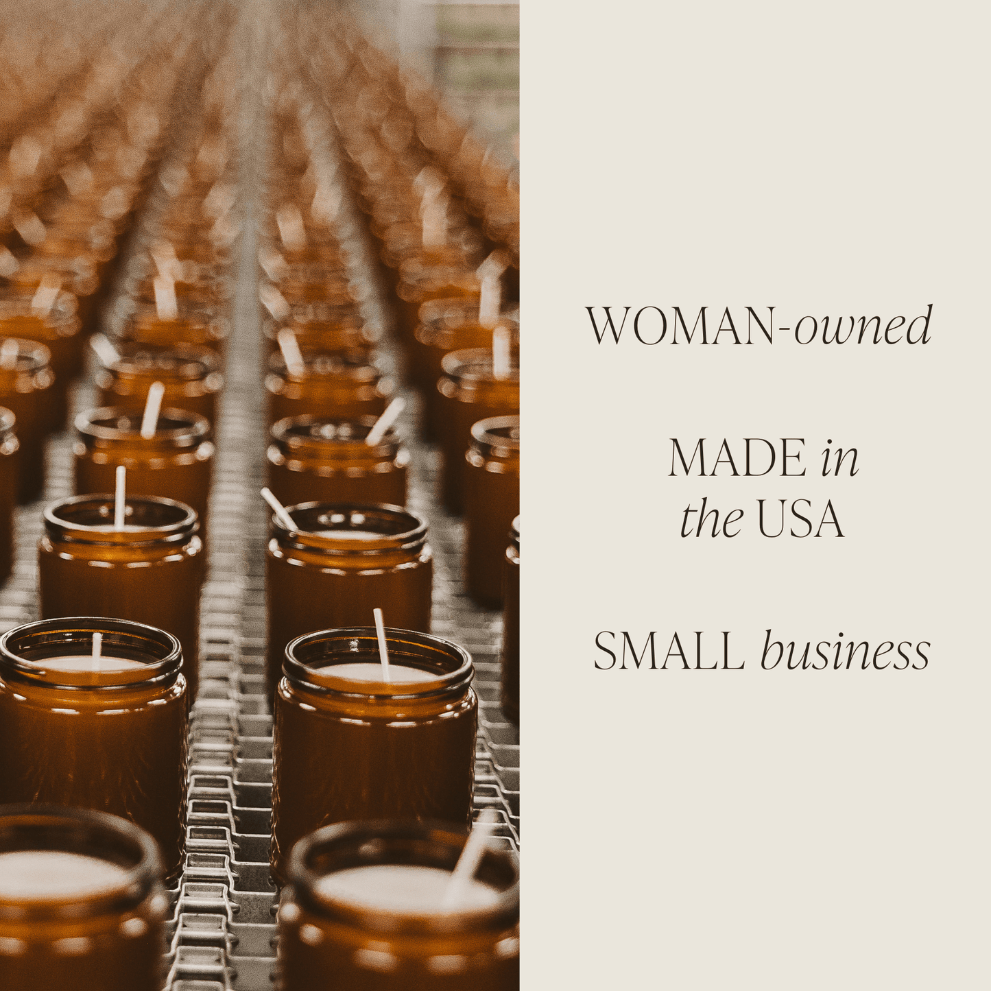 Let It Snow Soy Candle - 9 oz Amber Jar