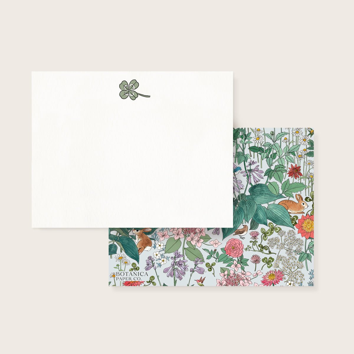 CLOVER Notecards | Set of 4