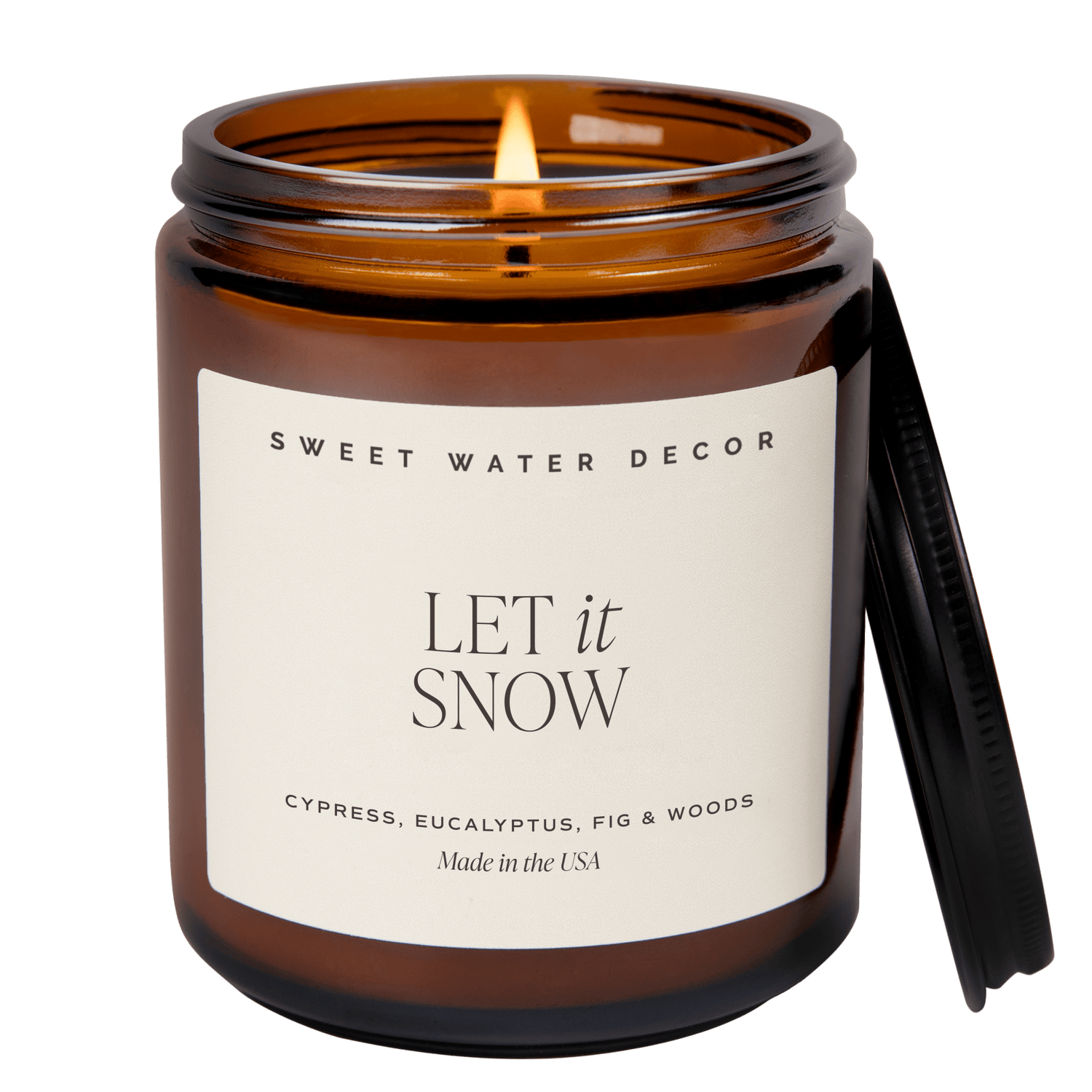 Amber Jar 9 oz Candles