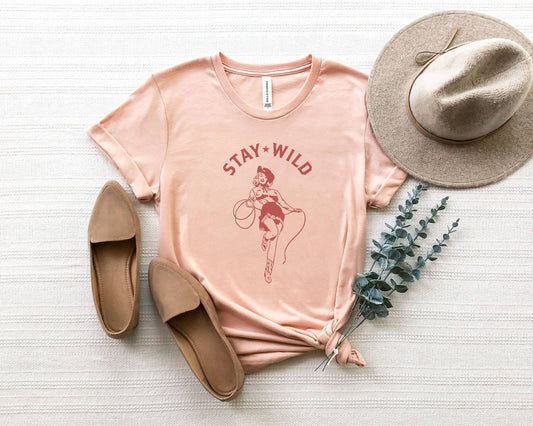 Western Shirt - Cowgirl Shirt - Stay Wild Shirt - Country