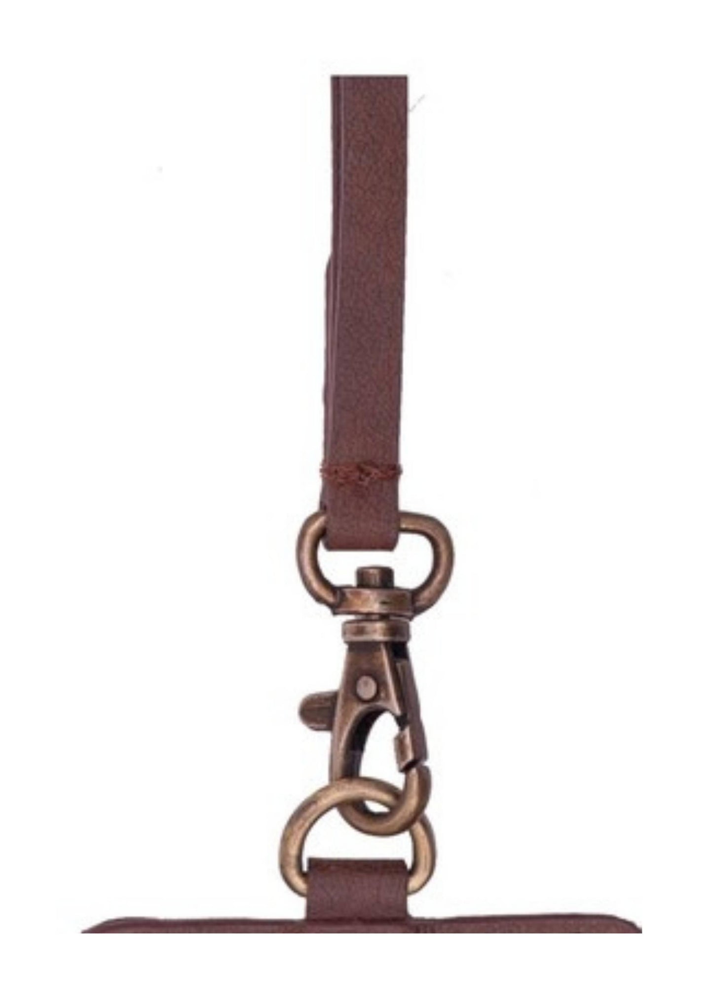 Hailey Genuine Cowhide Women's Lanyard