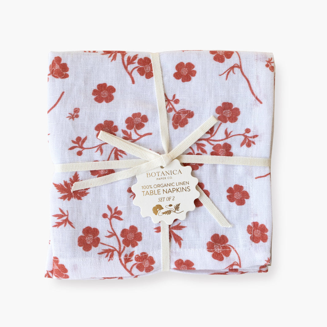 Linen Table Napkins & Hostess Gifts | Cornucopia Collections