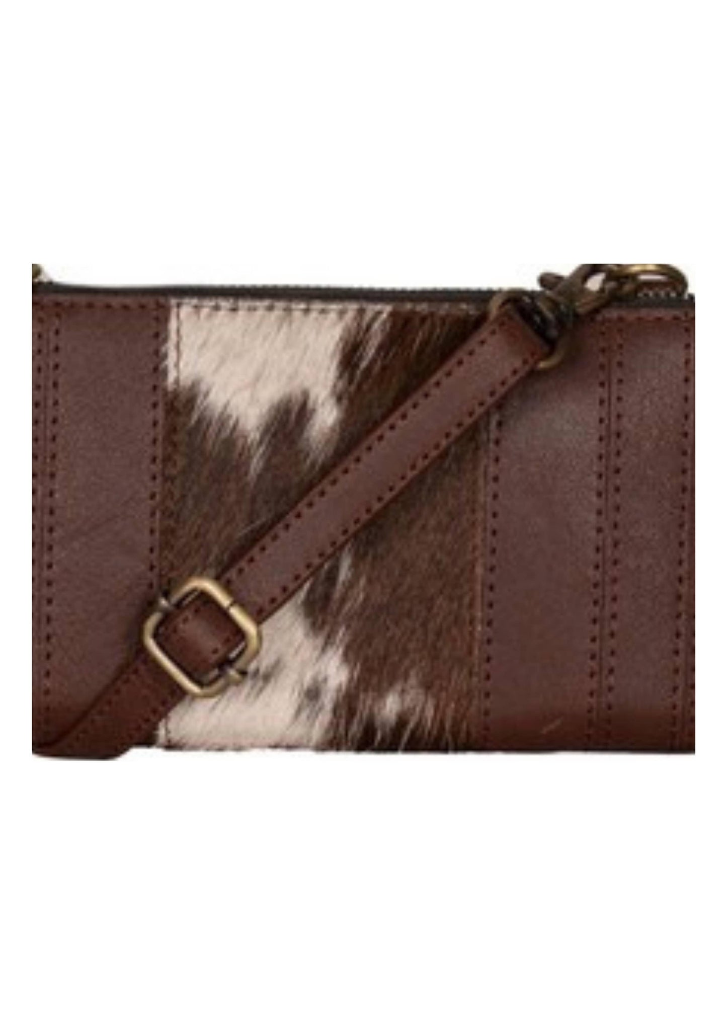 Hailey Genuine Cowhide Women's Crossbody Bag/Wristlet