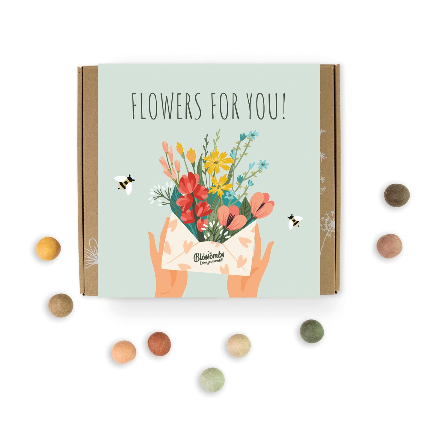 Blossombs Medium Box - Flowers For You - 9 Blossombs