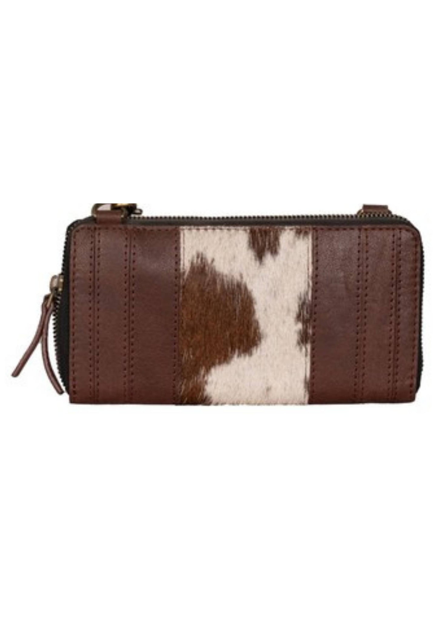Hailey Genuine Cowhide Women's Crossbody Bag/Wristlet